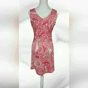 Lilly Pulitzer Pink Paisley 💗 Summer Dress with Belt Size Small